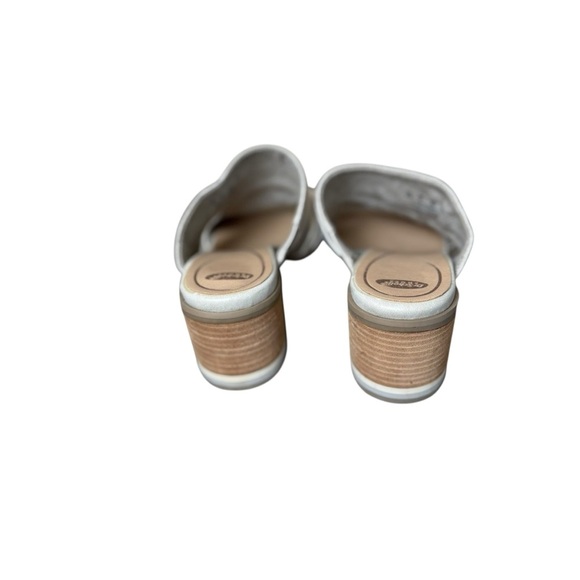 Dr. Scholl's Spellbound Sandals Women's 8M Open Toe Block Heel Taupe Slip-On - Picture 5 of 11